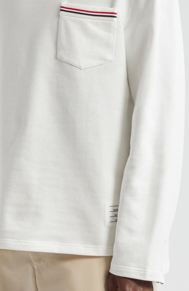 Thom Browne Oversize Cotton Sweatshirt, Alternate, color, 