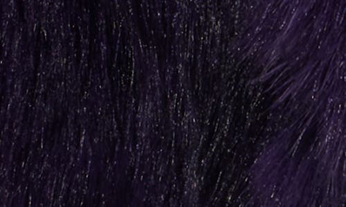 Azalea Wang Nagano Faux Fur Coat In Purple