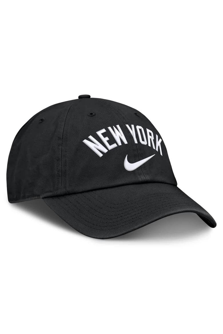Men's Nike  Black New York Yankees Primetime Club Adjustable Hat, Alternate, color, Black