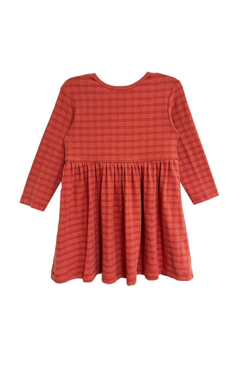 Mabel + Honey Tea Party Red Gingham Dress, Alternate, color, Red