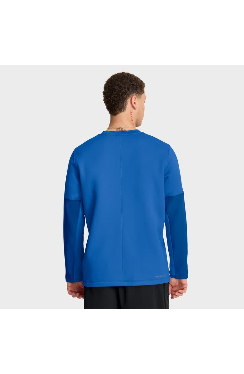 Jordan Brand Men's Jordan Brand Blue UCLA Bruins 2025 Sideline Coach Therma-FIT Long Sleeve T-Shirt, Alternate, color, Blue
