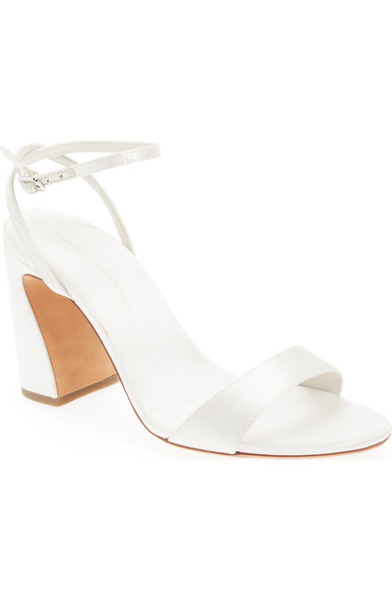 Loeffler Randall Malia Ankle Strap Sandal, Main, color, Cream