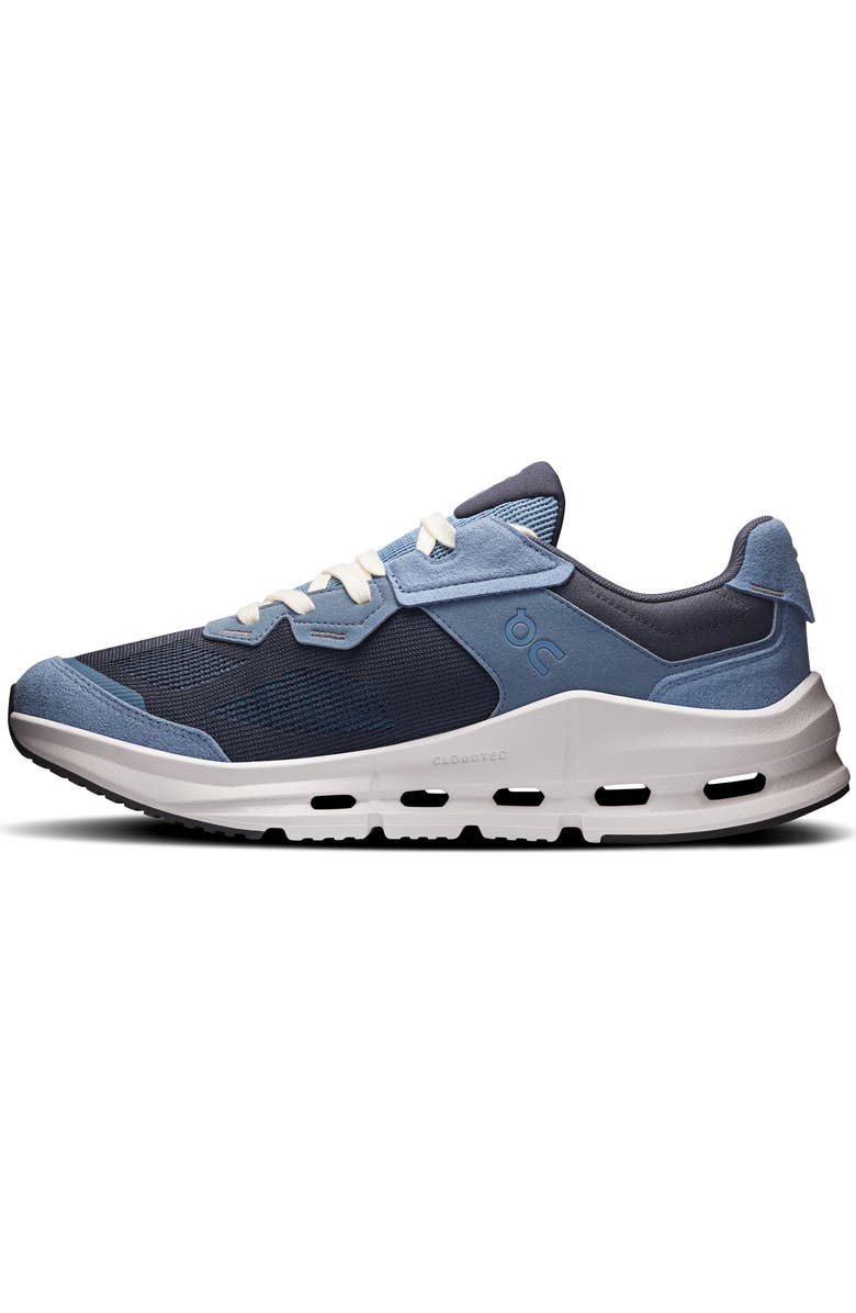 On Cloudnova Rift Sneaker, Alternate, color, Steel/ Navy