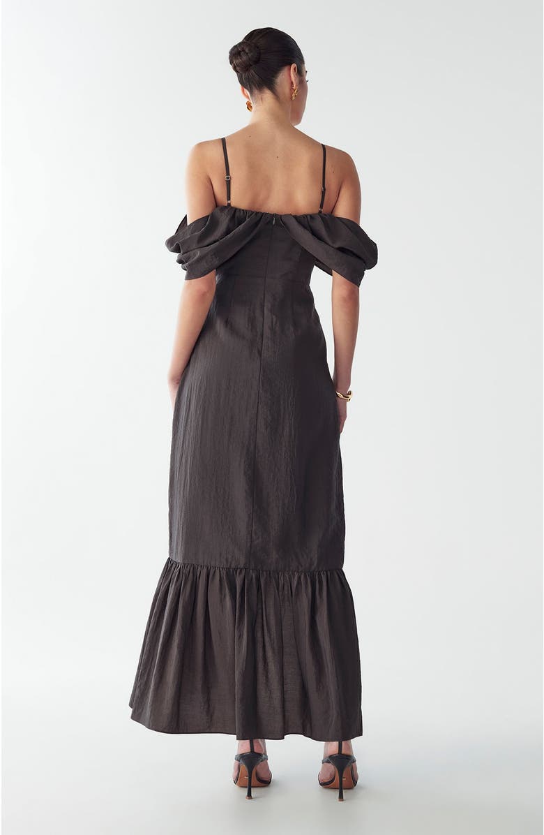 ST MRLO Shelly Maxi Dress, Alternate, color, Charcoal Grey