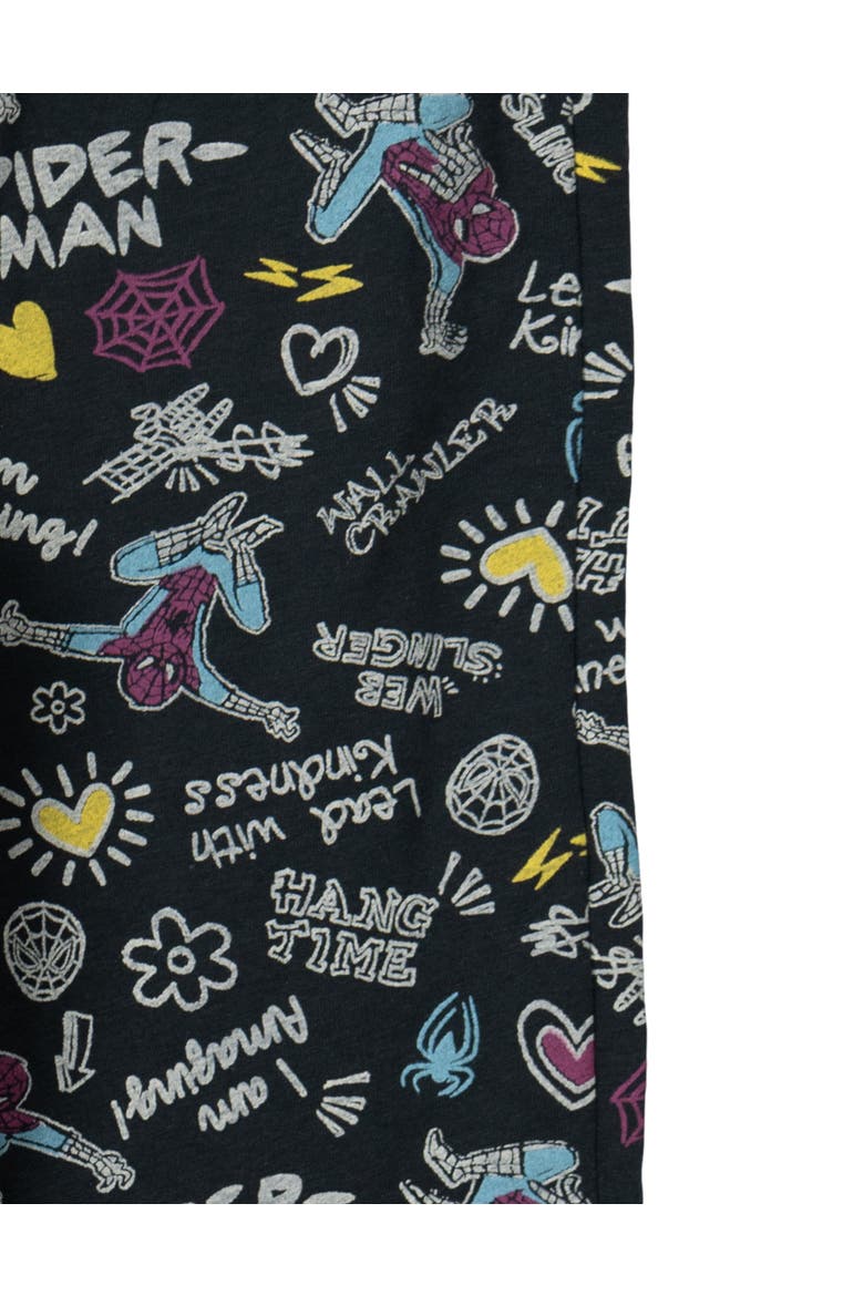 Spider-Man 2-Piece T-Shirt and Leggings Set, Alternate, color, Charcoal Spider Man