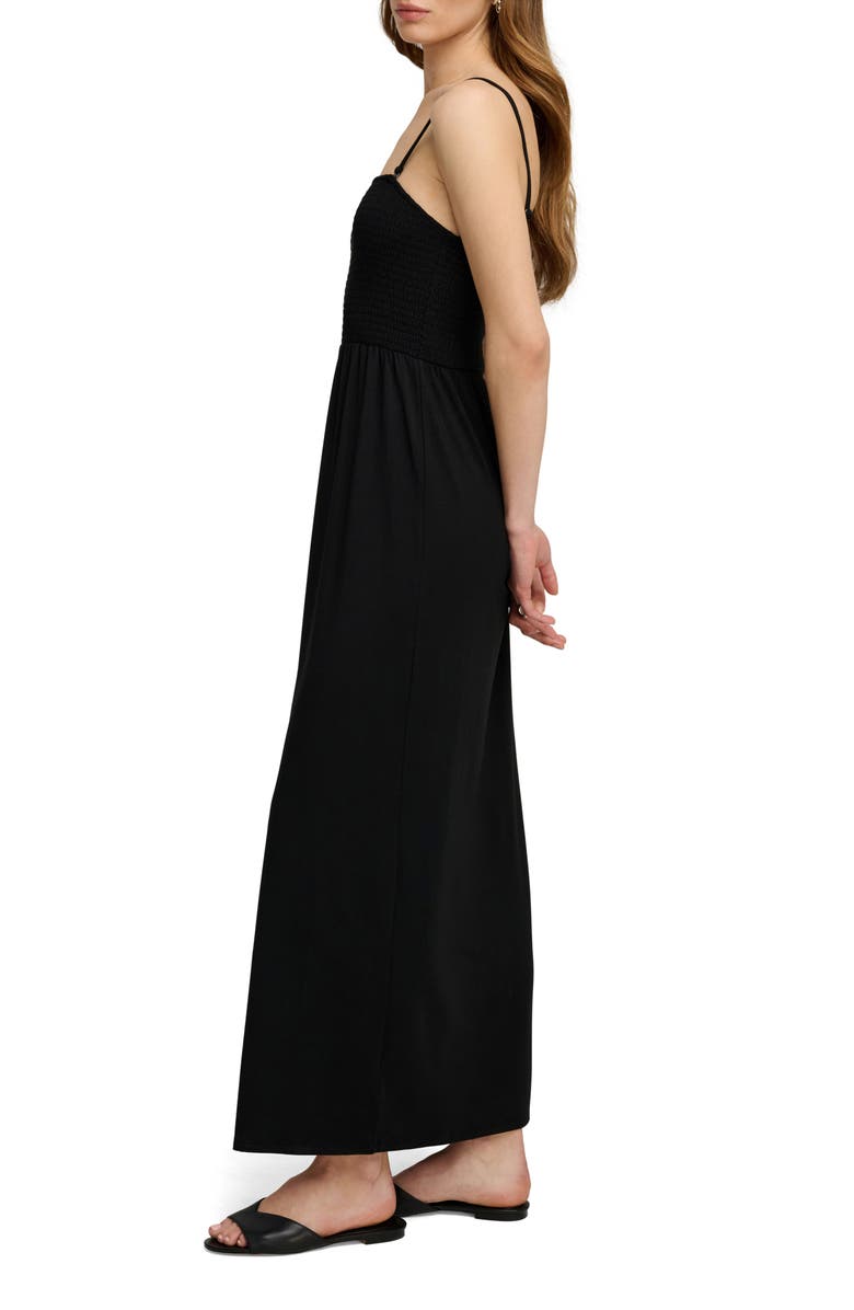 Favorite Daughter The Apartment Smocked Sleeveless Maxi Dress, Alternate, color,