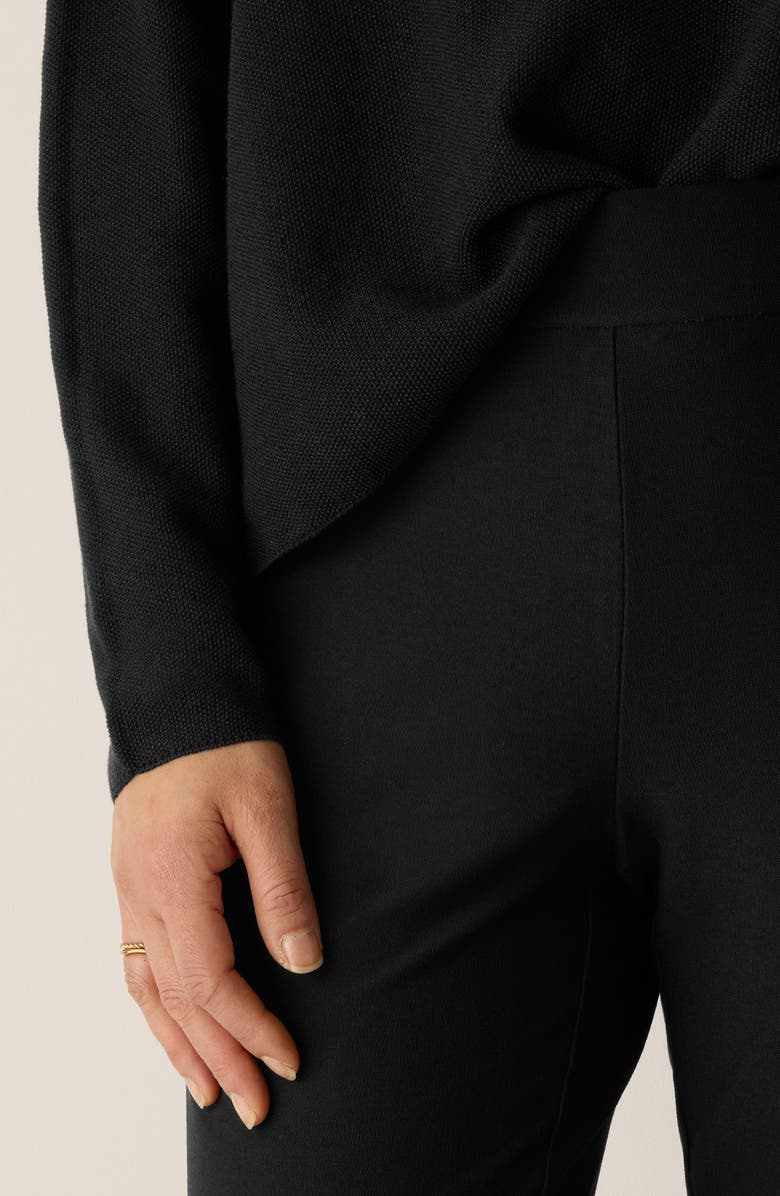 Eileen Fisher Slit Back Slim Crop Pants, Alternate, color, 