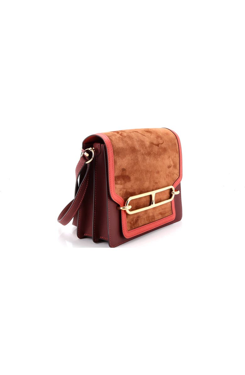 Pre-Owned Hermes Roulis Bag Doblis and Sombrero 23, Alternate, color, Rouge H/Sanguine/Fauve