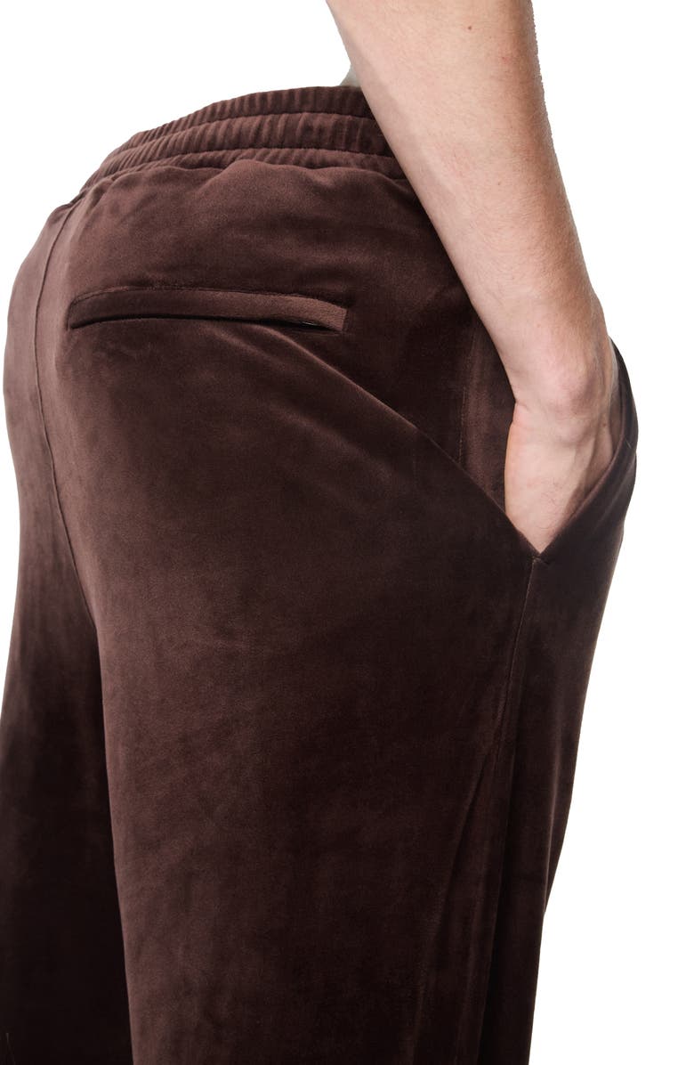 Sergio Tacchini Ostuni Stretch Velour Track Pants, Alternate, color, 