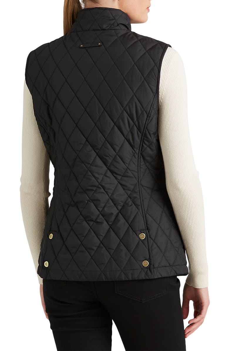Lauren Ralph Lauren Quilted Crest Vest, Alternate, color, 