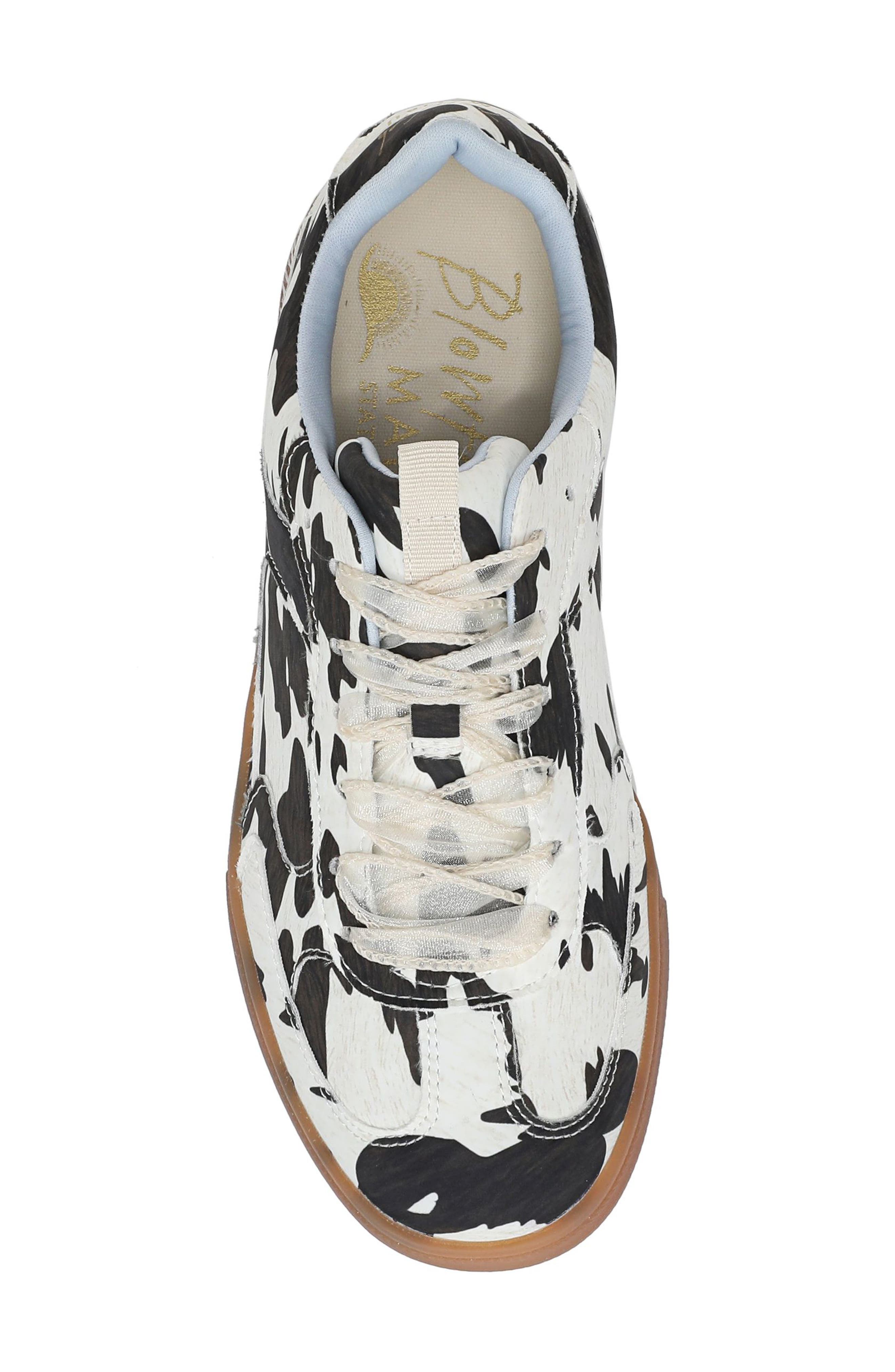 Blowfish Malibu Tastic Animal Print Sneaker, Alternate, color, Cream Brown