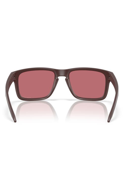 Oakley Holbrook 56mm Prizm™ Rectangular Sunglasses In Black