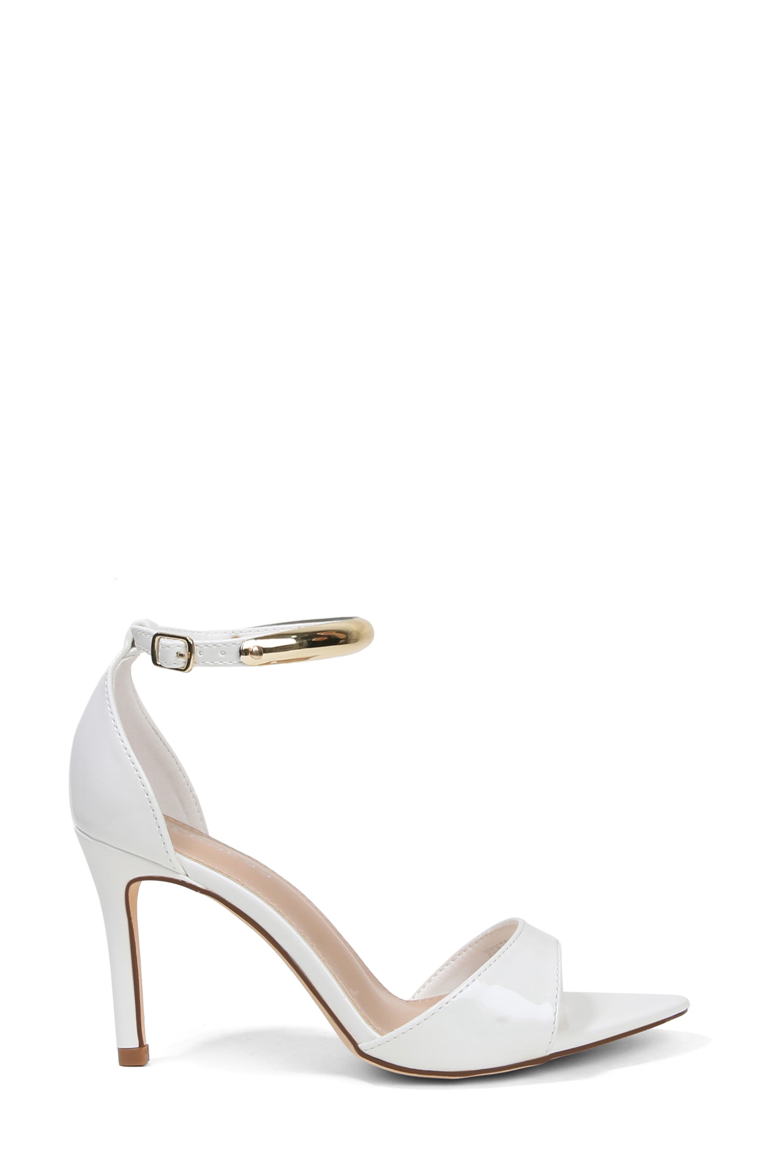 Ankle Strap Sandal, Alternate, color, WHITE