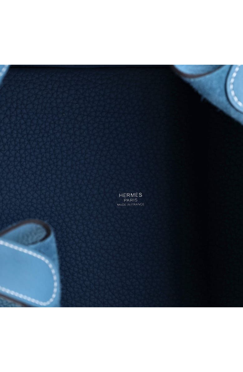 Pre-Owned Hermes Picotin Lock Bag Clemence MM, Alternate, color, New Bleu Jean