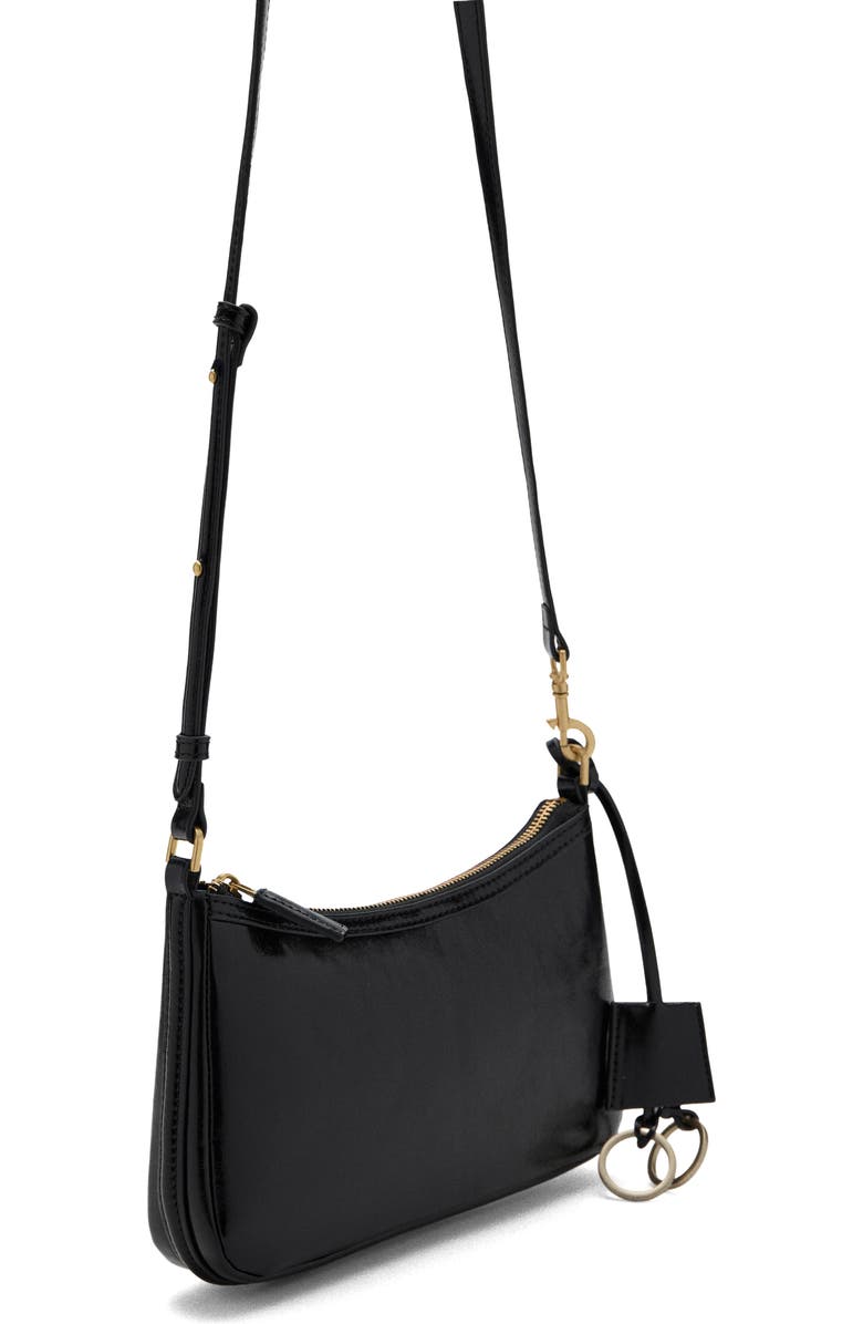 MANGO Faux Leather Crossbody Bag, Alternate, color,
