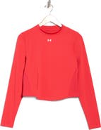 Under Armour Vanish Cropped Performance Mock Neck Tee