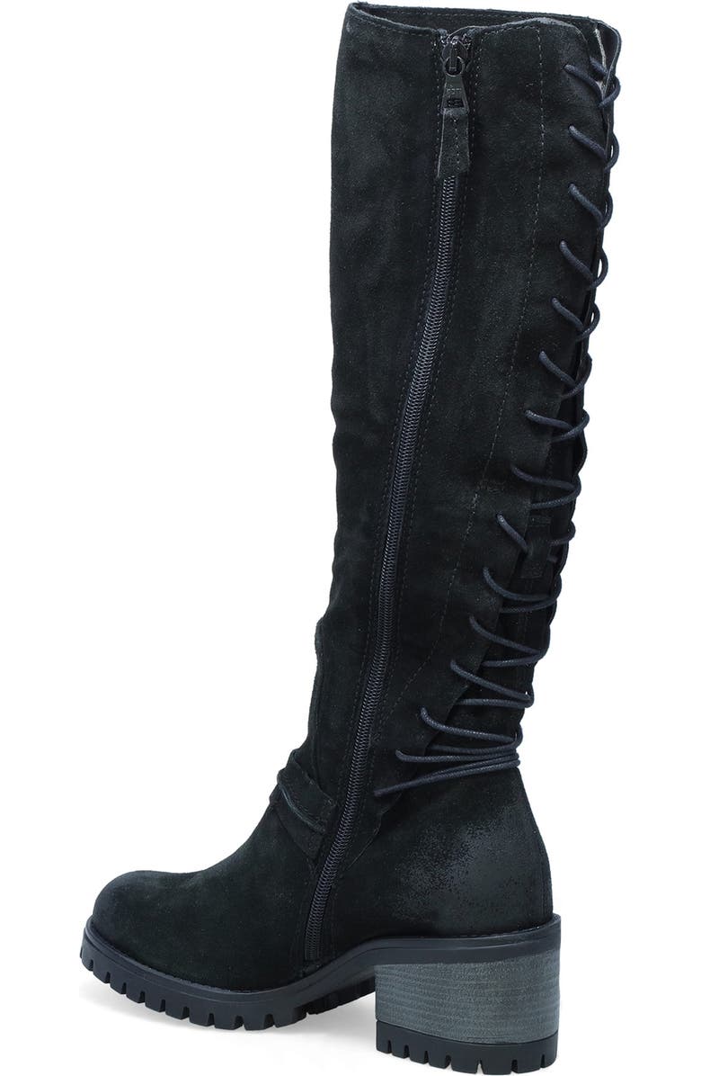 Miz Mooz Mavis Knee High Lace-Up Shaft Boot, Alternate, color,