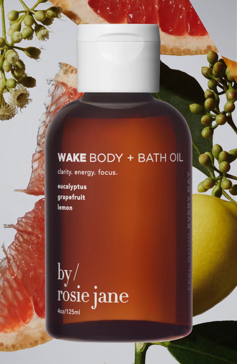 By Rosie Jane Wake Body & Bath Oil, Alternate, color, 