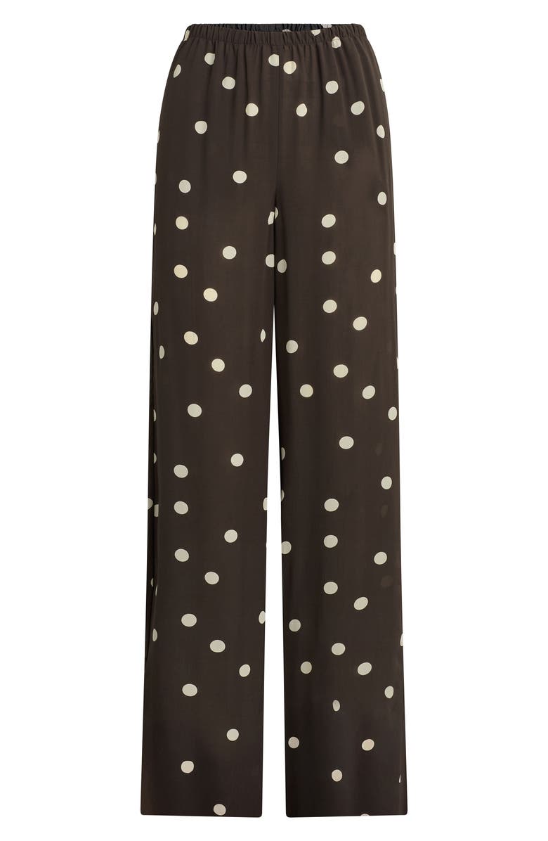 Favorite Daughter The Effortless Pants, Alternate, color, Espresso Polka Dot