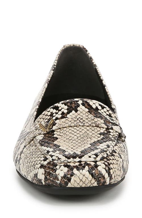 Vionic Hayes Square Toe Loafer In Ivory Multi