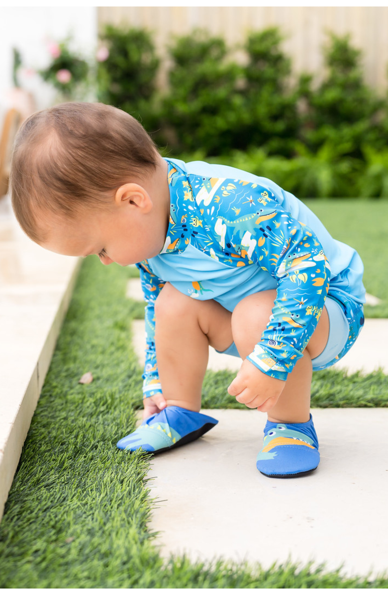 Splash About Kids Water Shoes, Alternate, color, Crocodile Swamp