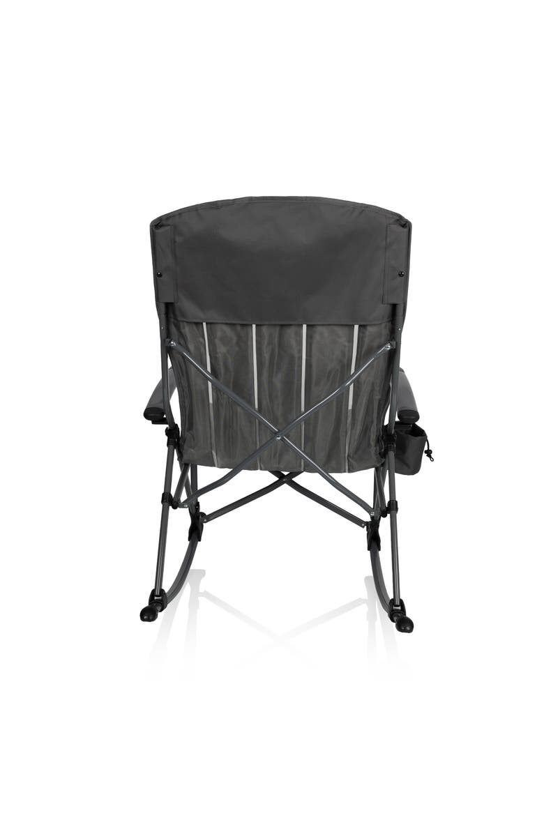 Oniva Outdoor Rocking Camp Chair, Alternate, color, Gunmetal Gray