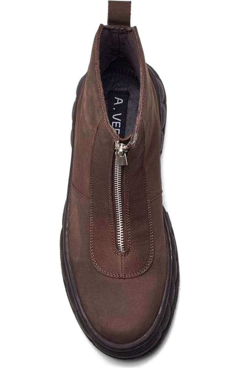 A. Veer Vanta Zipper Boot, Alternate, color, Brown Nubuck