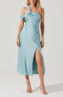 ASTR the Label Cersei Satin Midi Dress