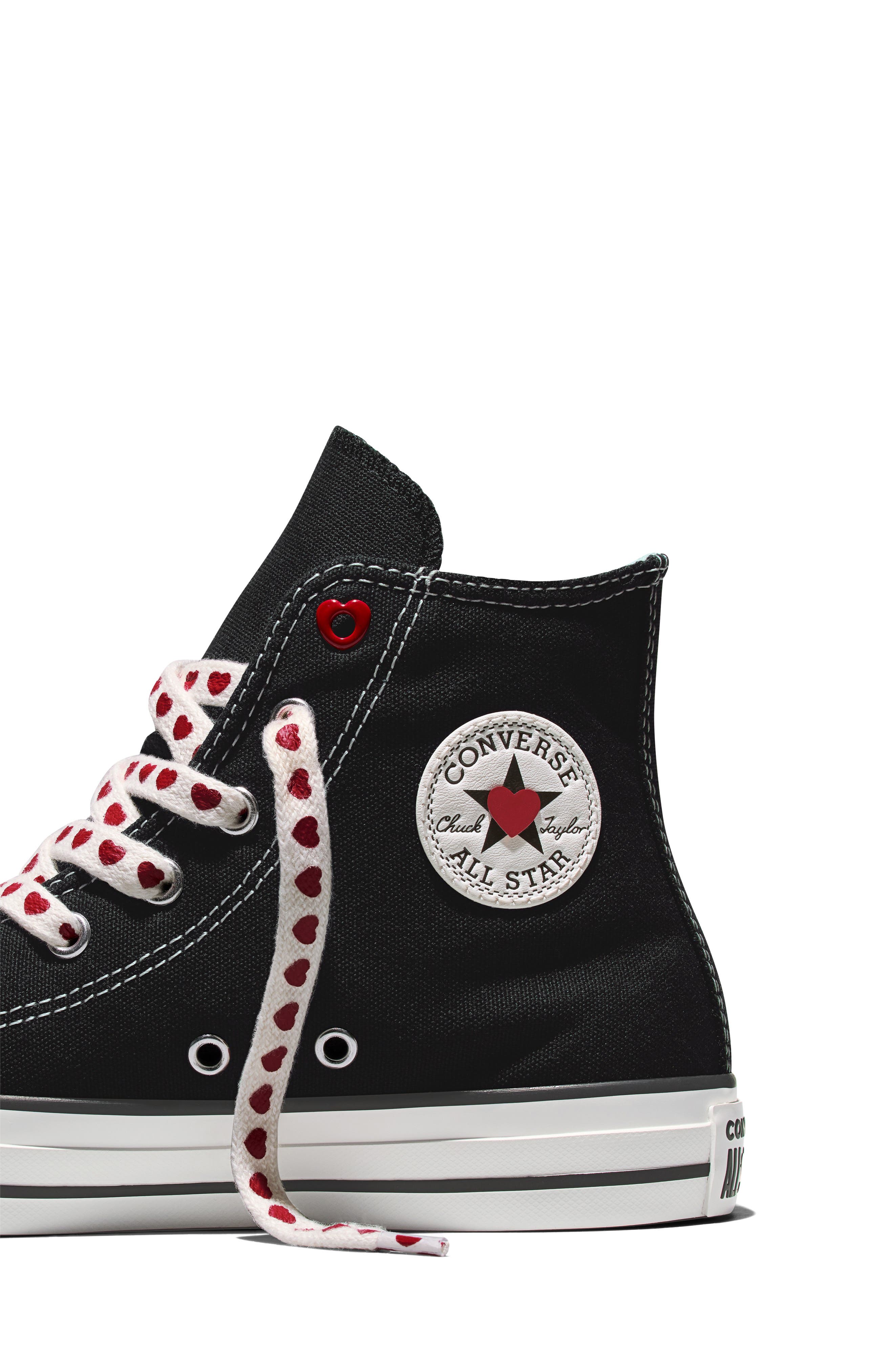 Converse Kids' Chuck Taylor<sup>®</sup> All Star<sup>®</sup> High Top Sneaker, Alternate, color, Black/ Vintage White/ Days
