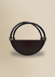 Contessa Mills World Bag Petite Elegant Structured Italian Leather Handbag