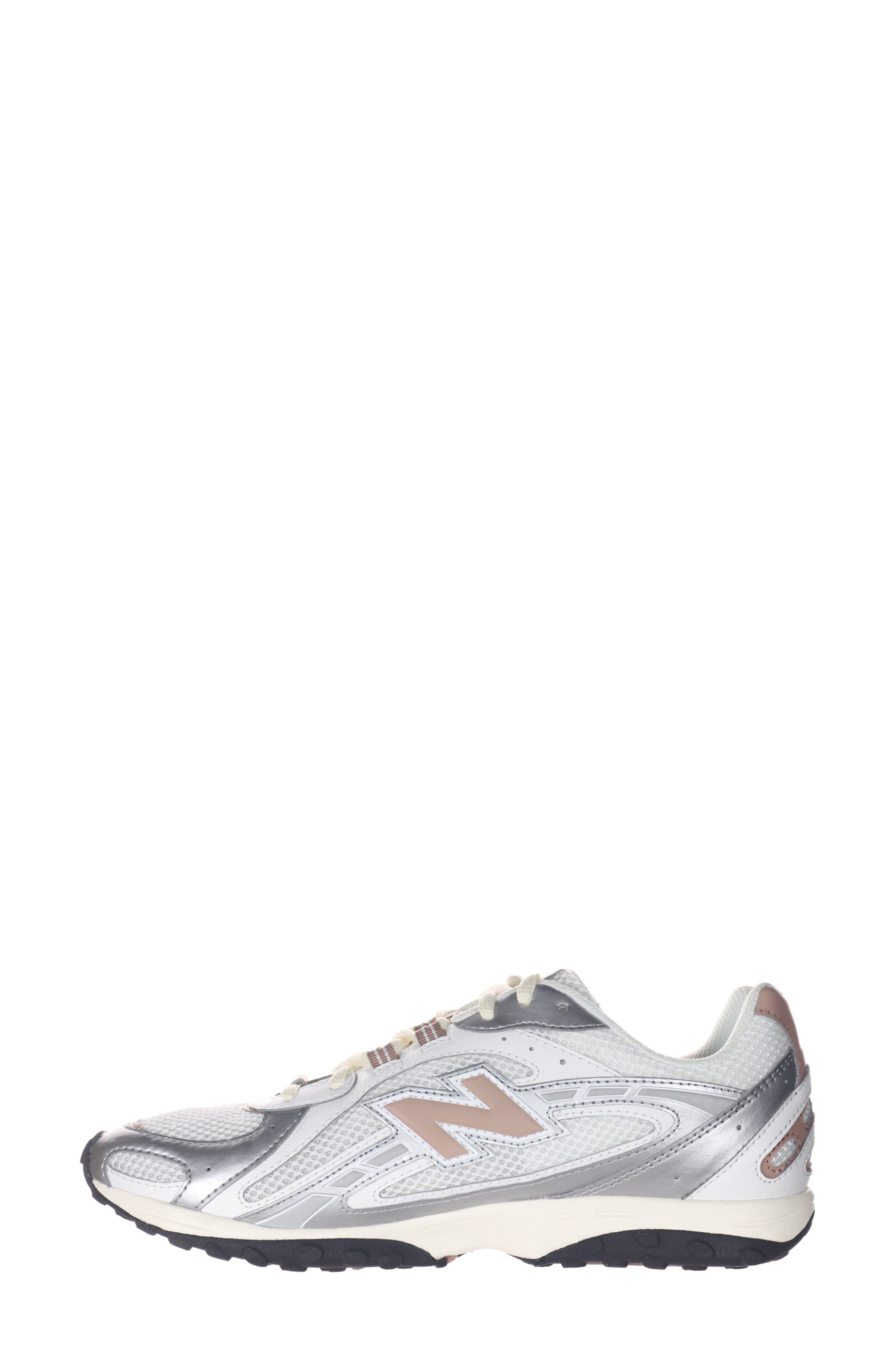New Balance Gender Inclusive 204L Sneaker, Alternate, color, Silver Metallic/ Flat Taupe