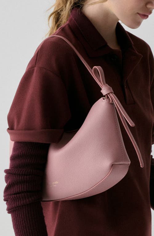 Kate Spade New York Loop Pebble Leather Shoulder Bag In Pink