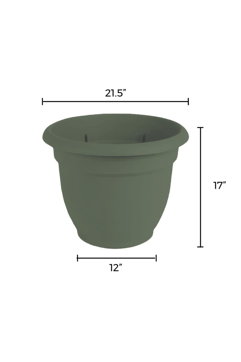20 Inch Ariana Pot Planter, Living Green, Alternate, color, Green