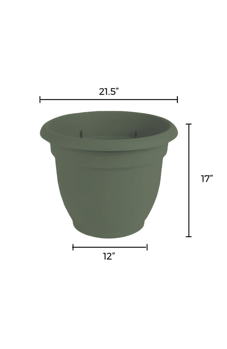 Bloem 20 Inch Ariana Pot Planter, Living Green, Alternate, color, Green