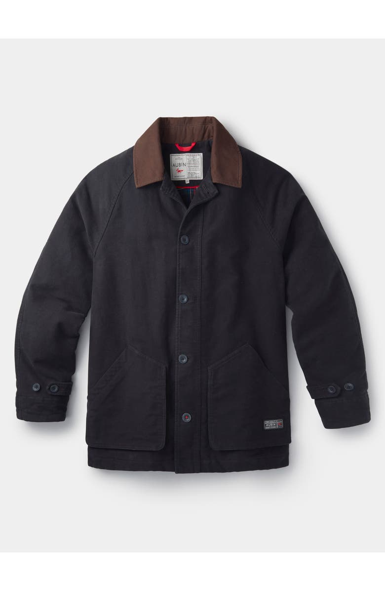 Aubin Bennett Moleskin Jacket, Alternate, color, Washed Black