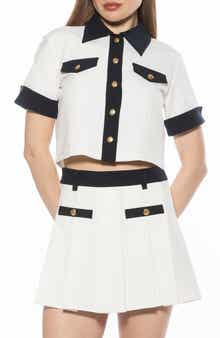 Alexia Admor Emery Collared Button-Up Shirt