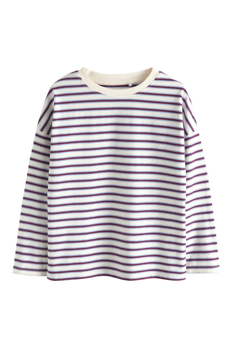 Kids' 4-Pack Long Sleeve Graphic T-Shirts, Alternate, color, PURPLE