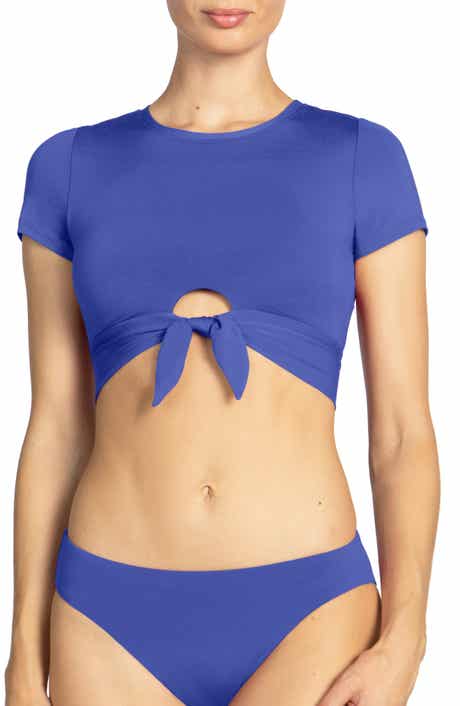 Ava Knot Front Tee Bikini Top