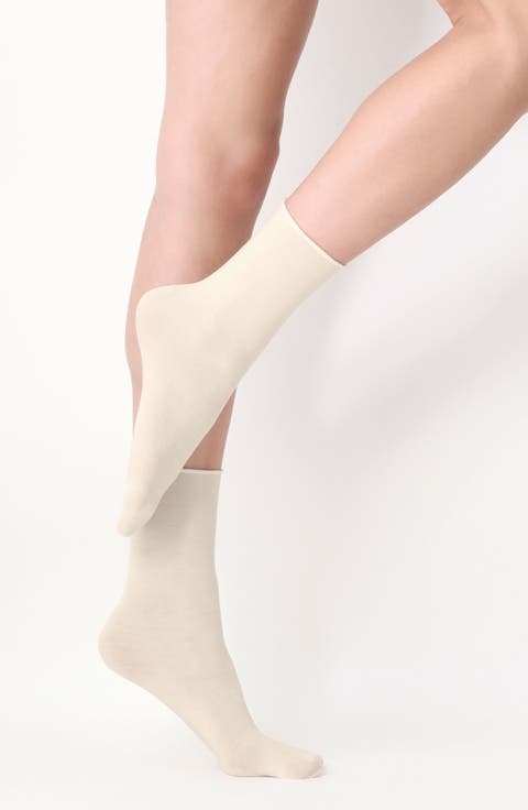 Nives Wool Blend Crew Socks