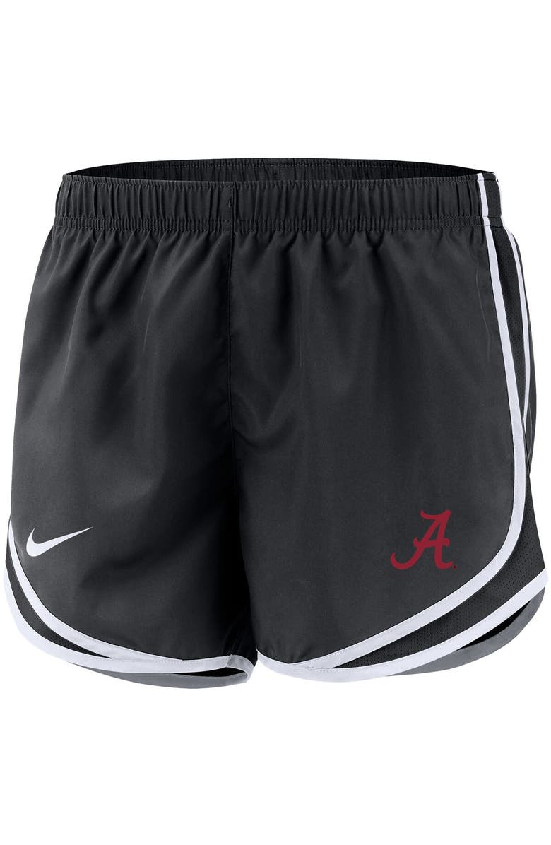 Nike Women's Nike Black Alabama Crimson Tide Team Tempo Performance Shorts, Alternate, color,