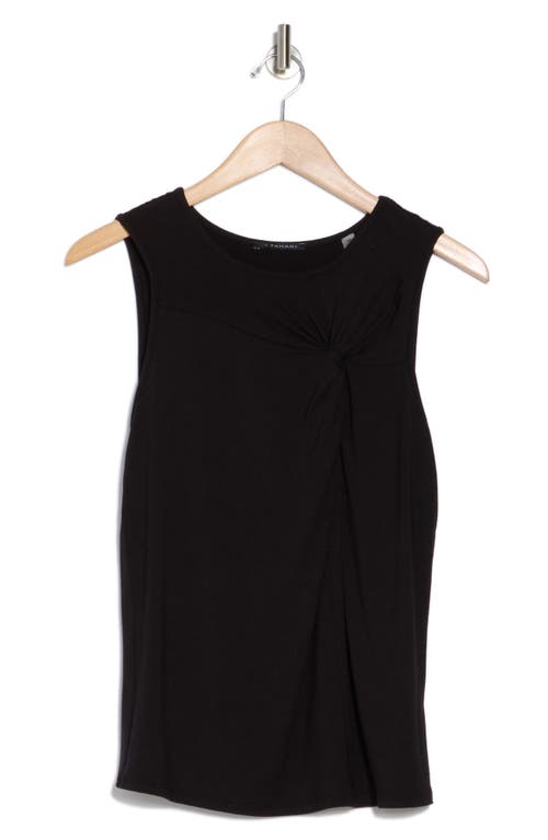 T Tahari Side Knot Tank In Black