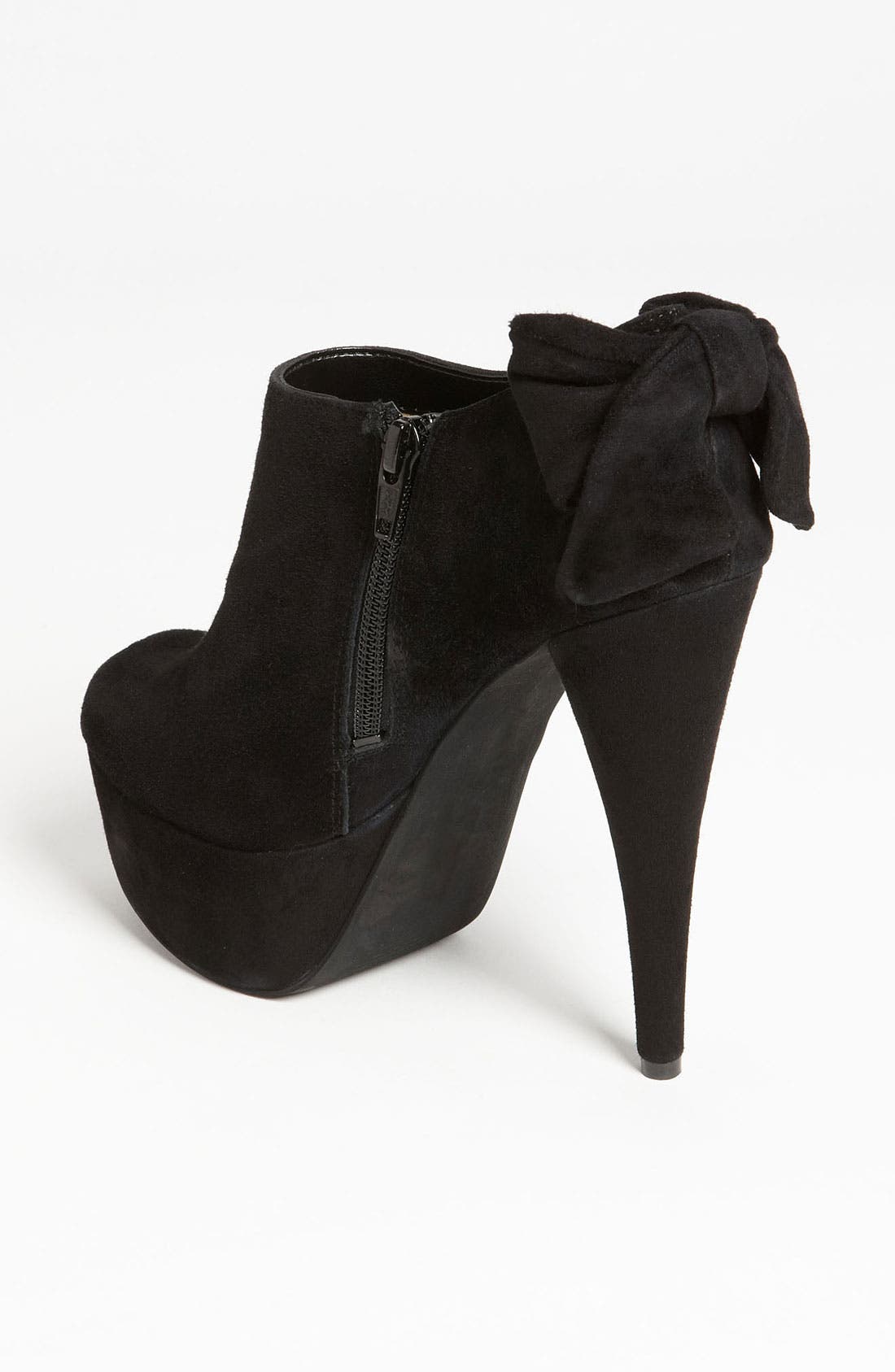 'Raurie' Bootie, Alternate, color, BLACK SUEDE