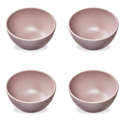Tag Brooklyn Melamine Bowl Set Of Four In Pink