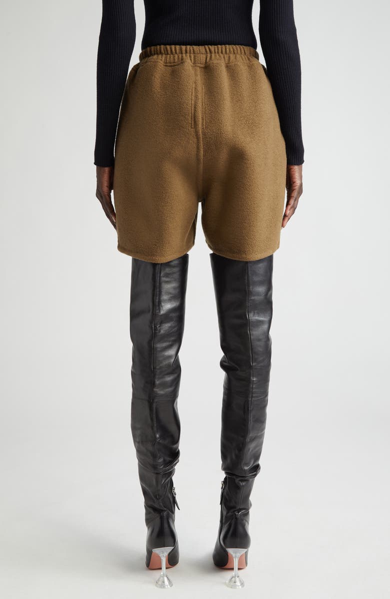 Rick Owens Cashmere Boxer Shorts, Alternate, color, Bean