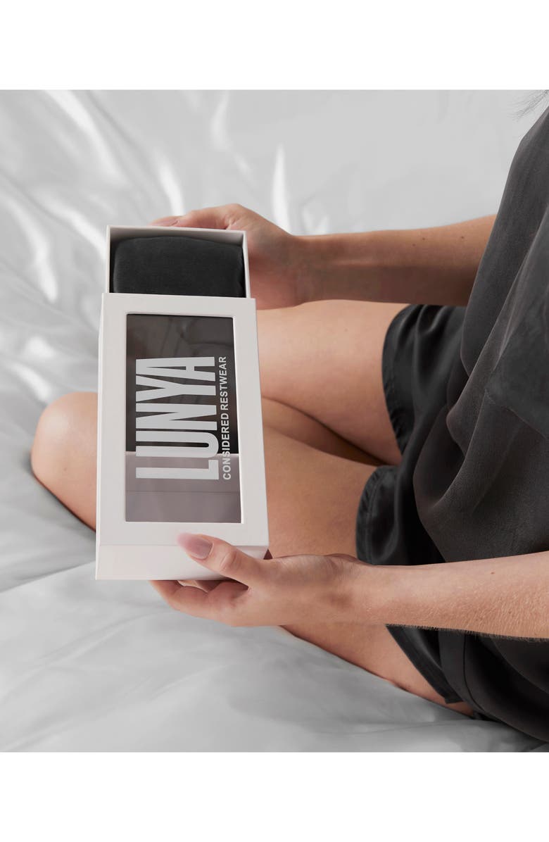 Lunya Silk Sleep Mask, Alternate, color, Meditative Grey