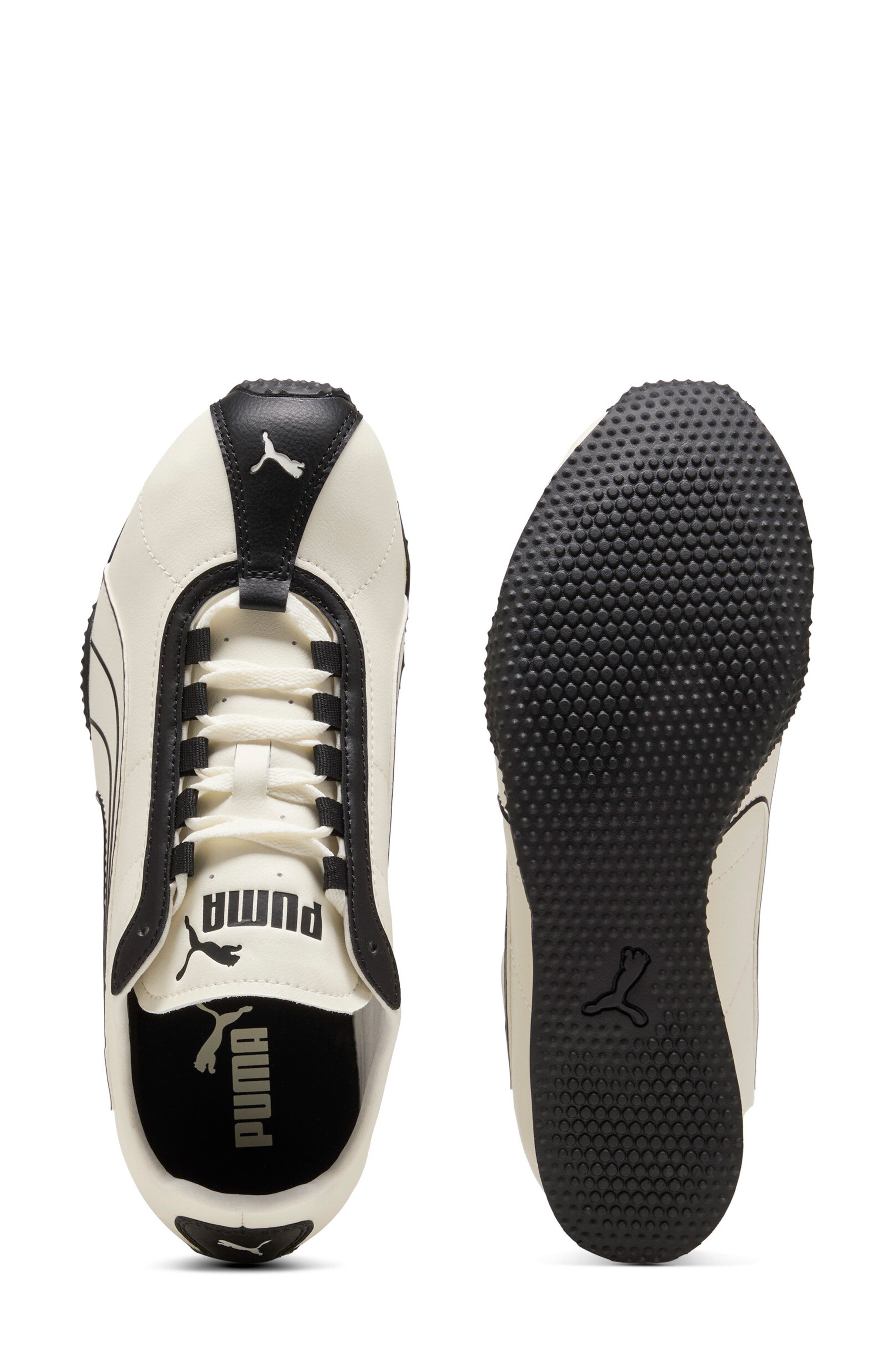 H-Street LEA Sneaker, Alternate, color, WARM WHITE/ PUMA BLACK