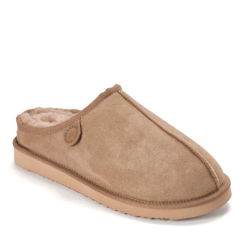 Fireside Grafton Genuine Shearling Clog Slipper