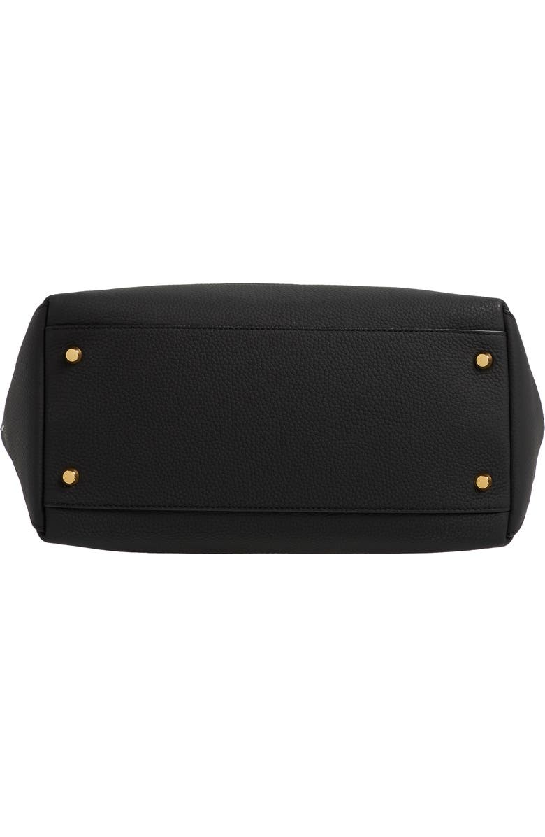 Veronica Beard Goody Grand Leather Tote Bag, Alternate, color,