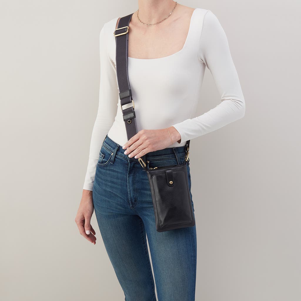 HOBO HOBO CASS LEATHER PHONE CROSSBODY BAG