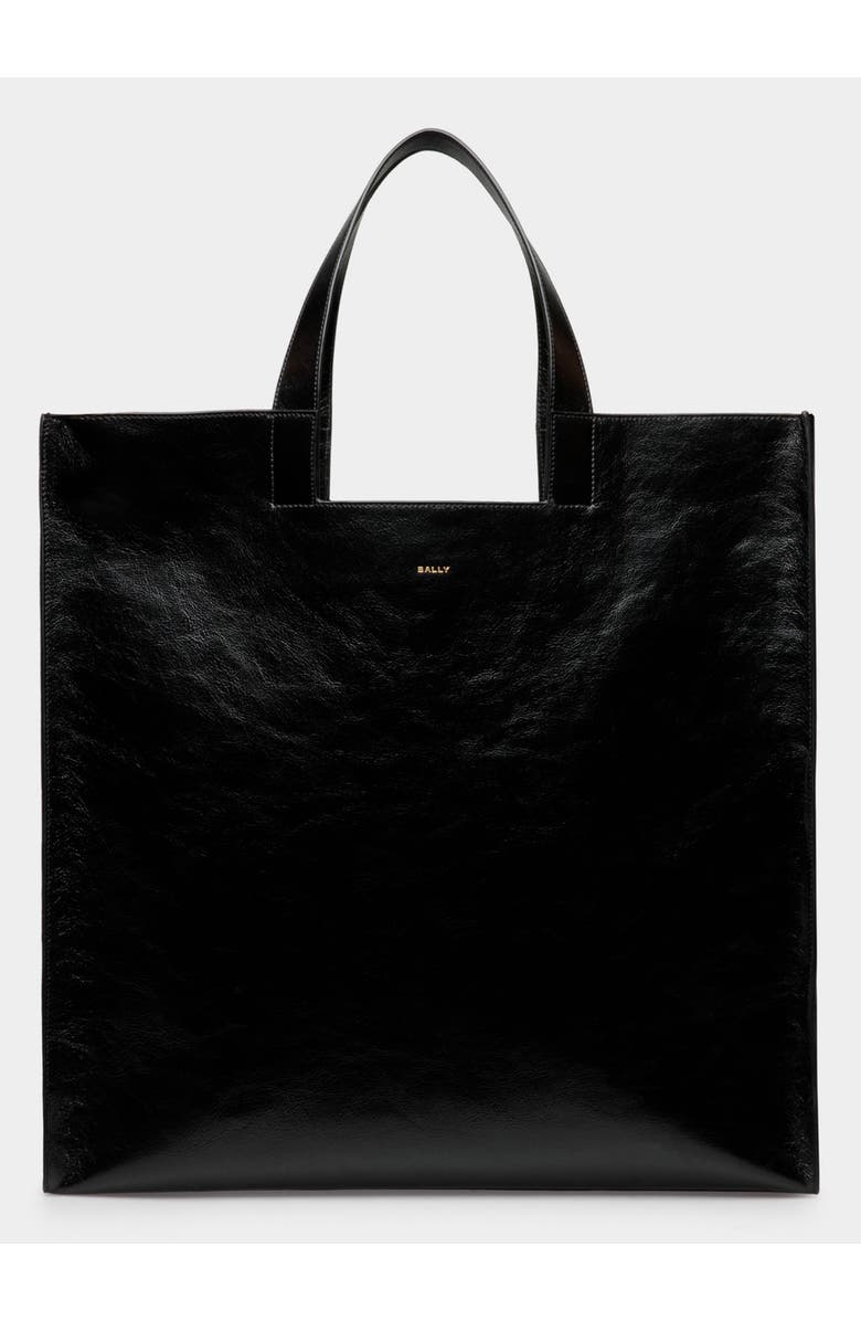 Bally Easy Bally Tote in Bovine Leather, Main, color, Black